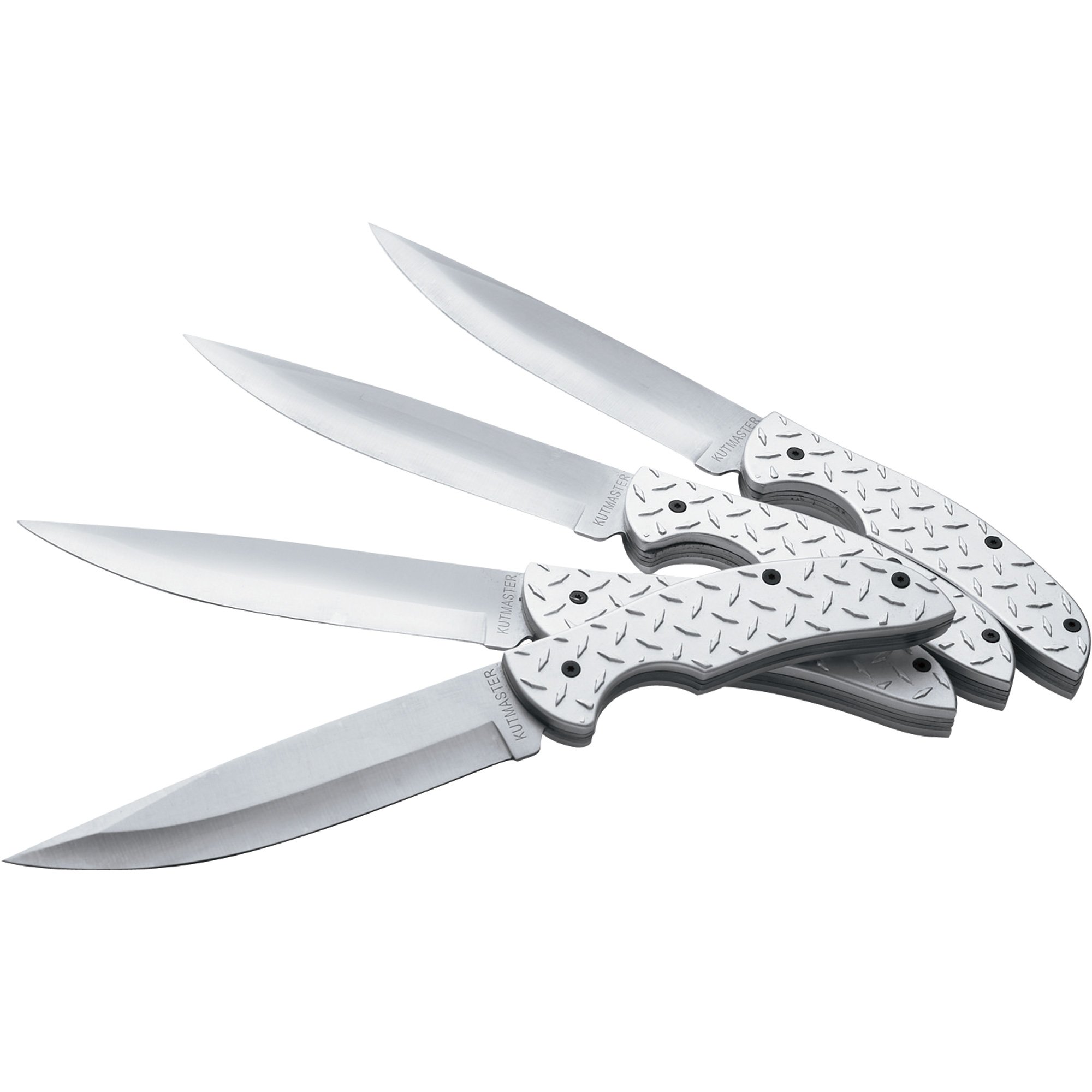 KutMaster Diamond Tech Steak Knives — 4Pc. Set, Model 911074QM